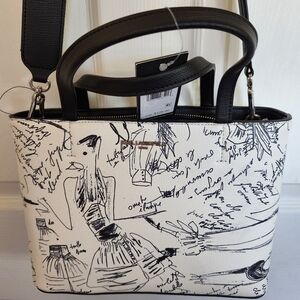 Karl Lagerfeld NWT Paris Maybelle Satchel/Shoulder Bag/Crossbody